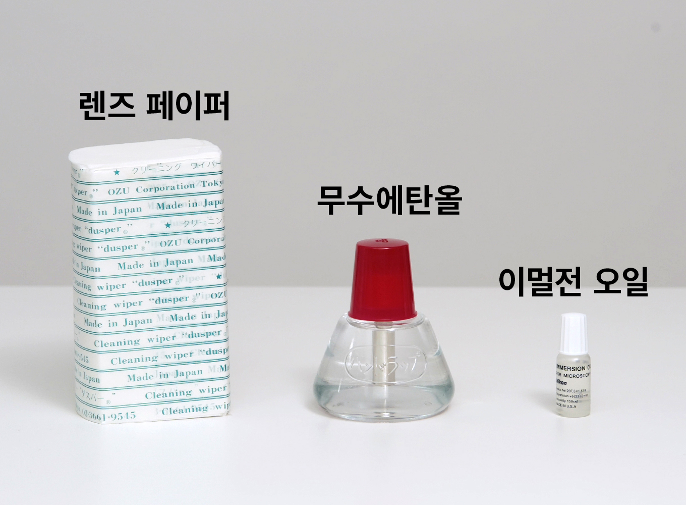 Items to prepare